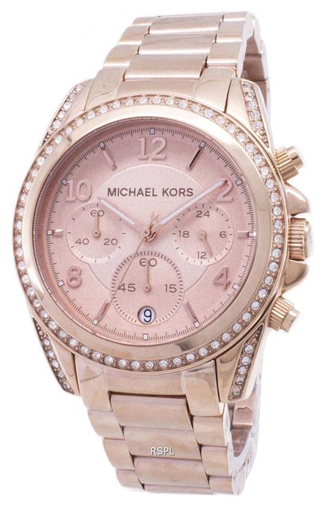 reloj michael kors oro rosa|Michael Kors watches original.